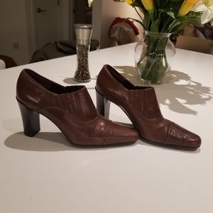 Coach Ankle Brown Booties 8.5M